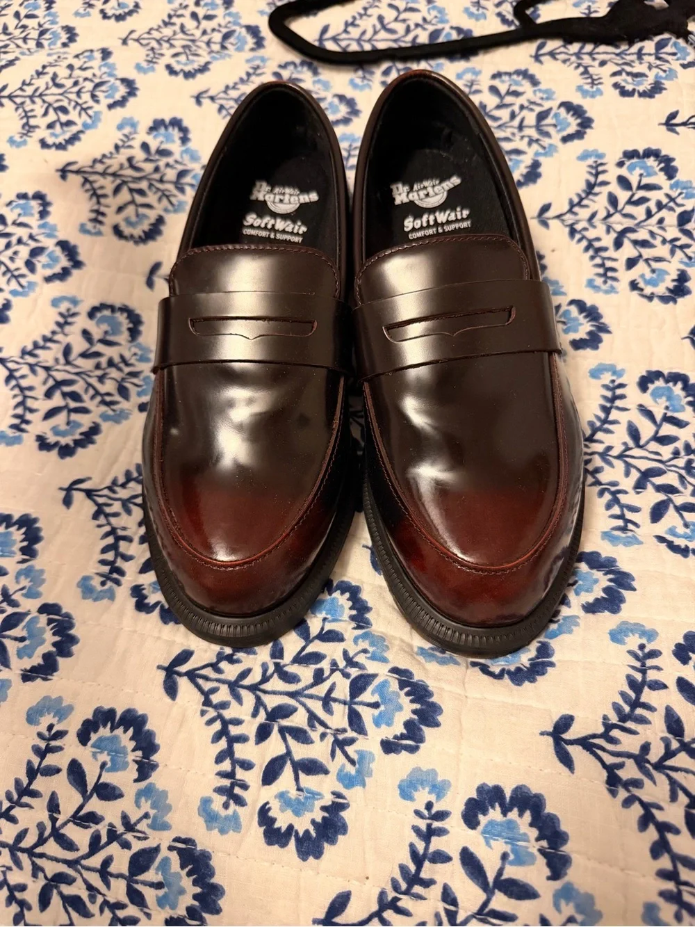 Like new dr martens brown loafers